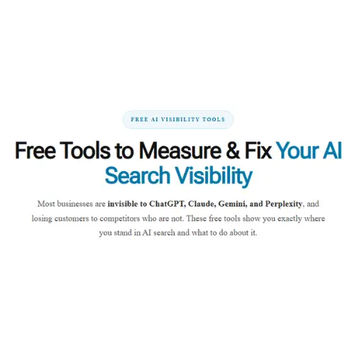 Free AI Search Visibility tools from Ranknizer